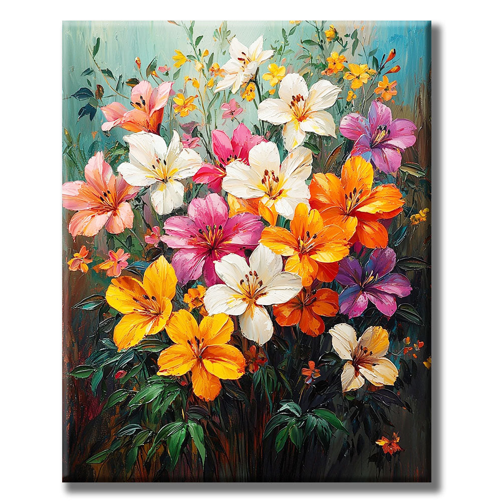 Blooming Garden Magic - Paint by Numbers
