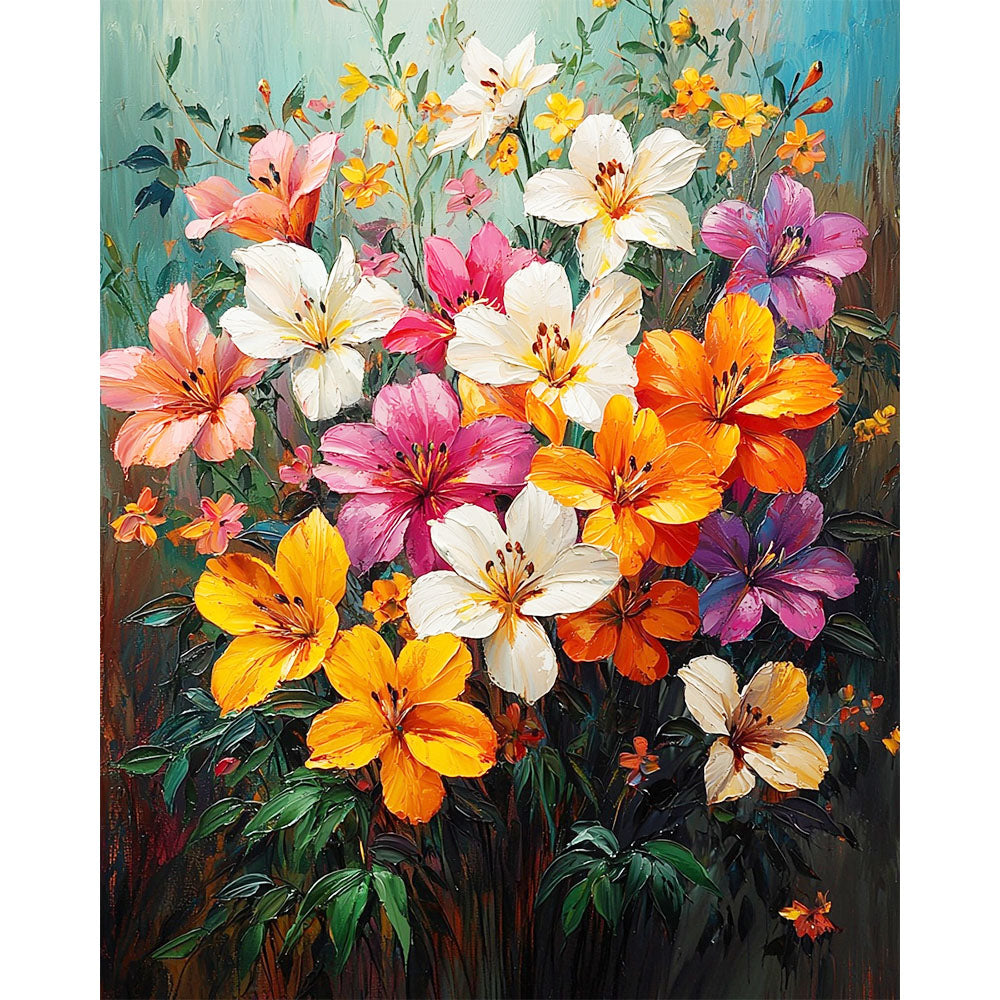 Blooming Garden Magic - Paint by Numbers