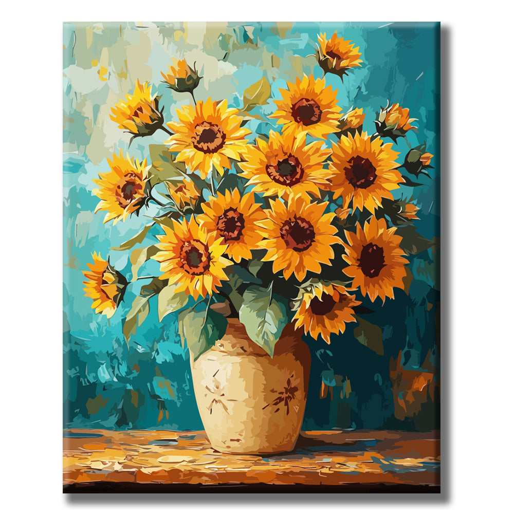 Flower Greetings - Paint by Numbers