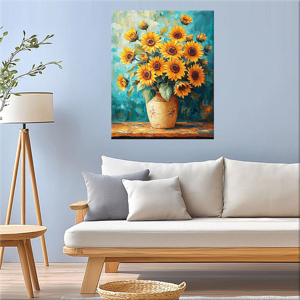 Flower Greetings - Paint by Numbers