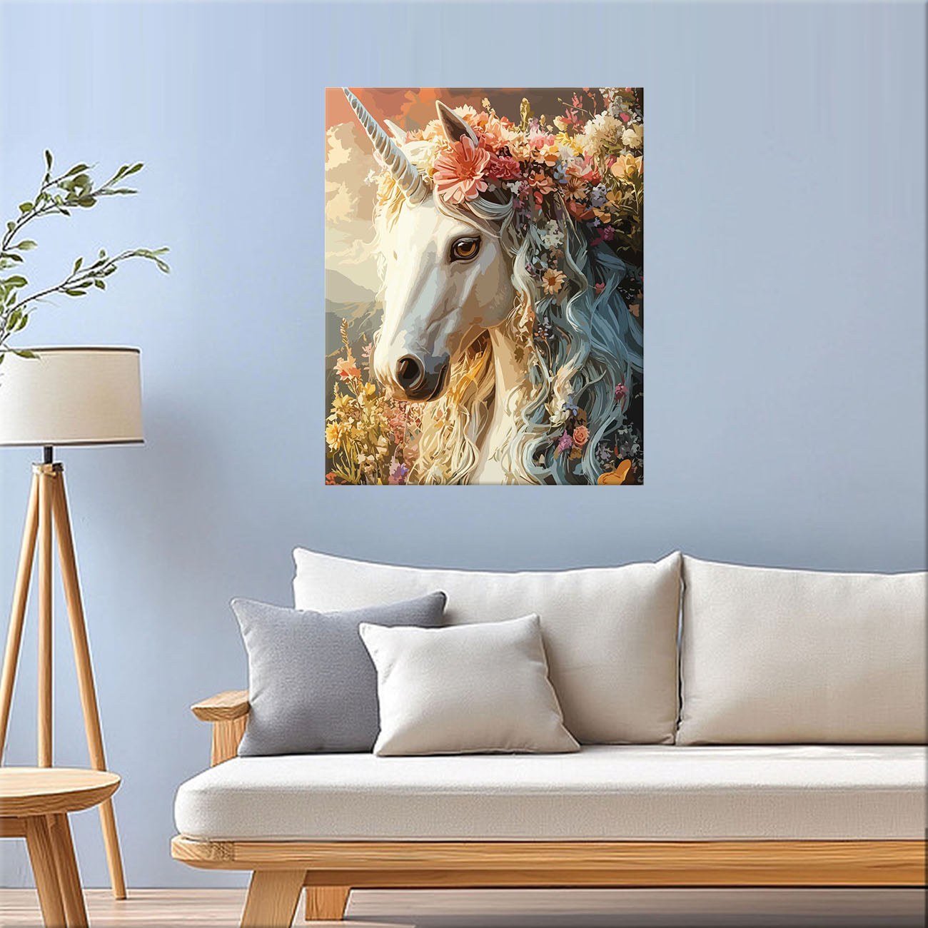 Cow of the Wide Paint by Numbers