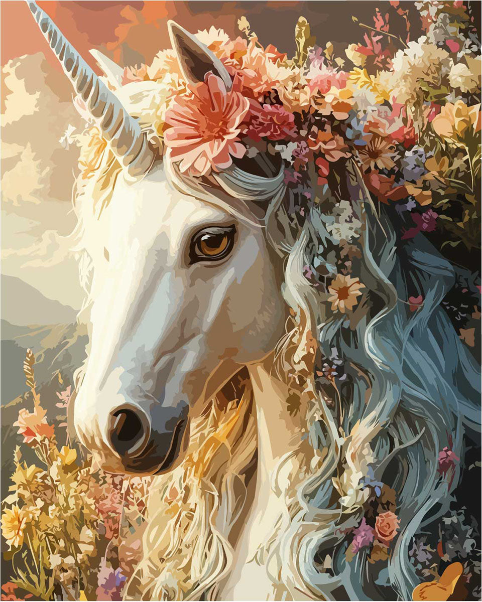 Cow of the Wide Paint by Numbers