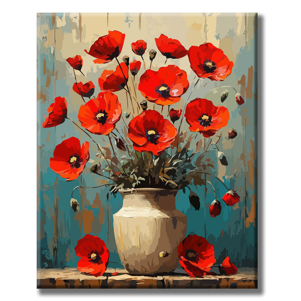 Floral Splendor - Paint by Numbers