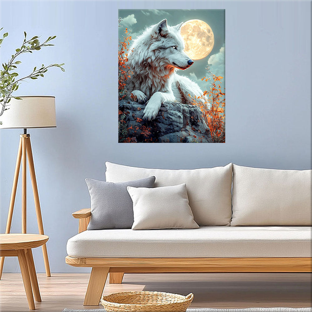 The Silence of the Moon - Paint by Numbers