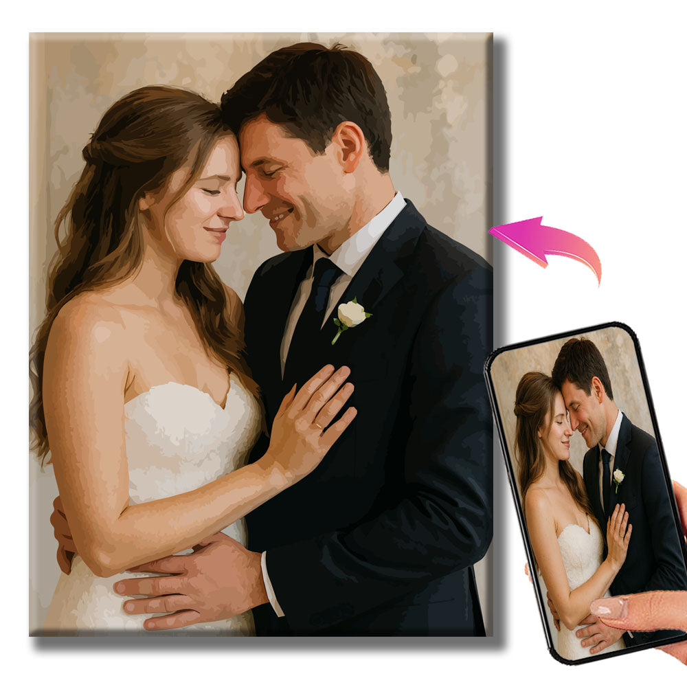 Digitale Malerei mit Ihren eigenen Fotos - personalisierte digitale Fotomalerei