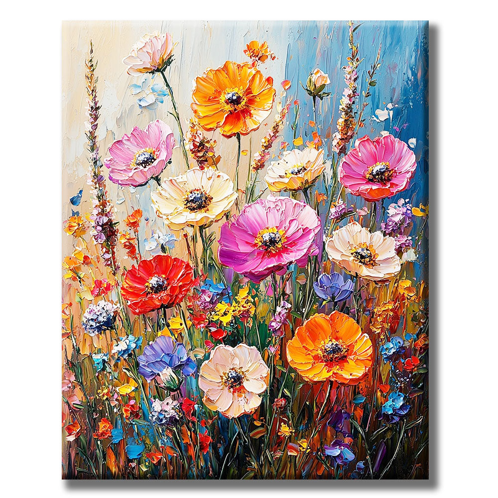 Sea of Flowers - Paint by Numbers