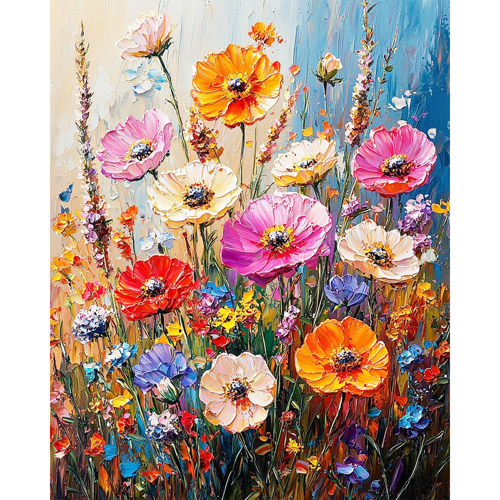 Sea of Flowers - Paint by Numbers