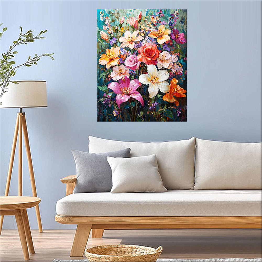 Colourful nature - paint by numbers
