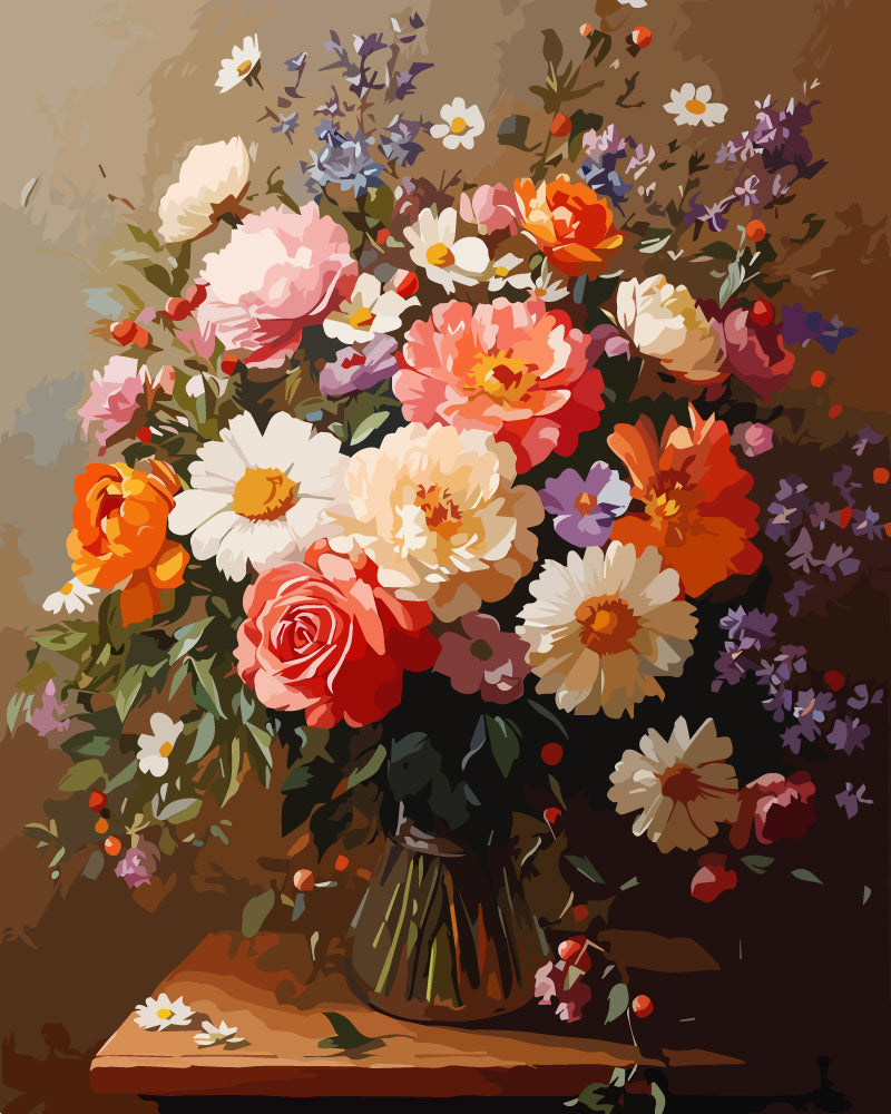 Play of Colors in Nature - Paint by Numbers