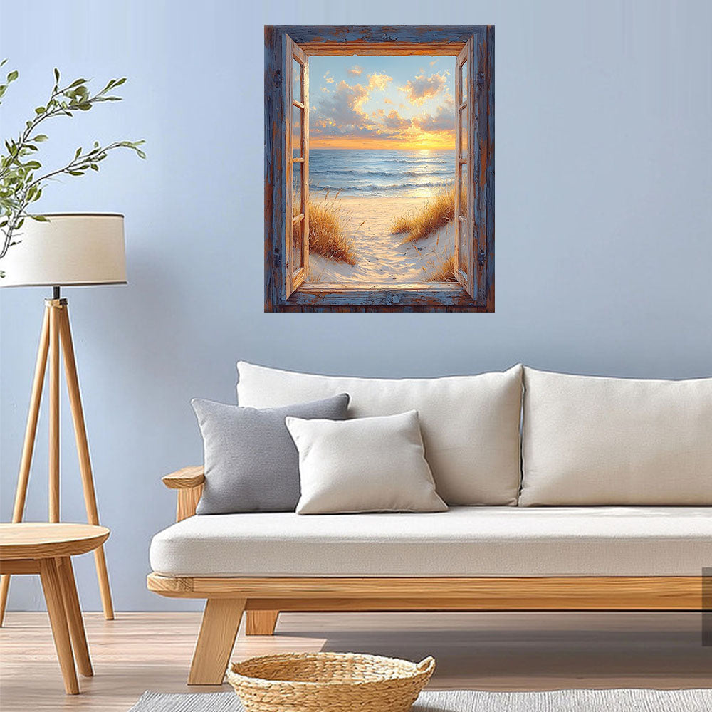 Window - to - the - horizon - paint by numbers