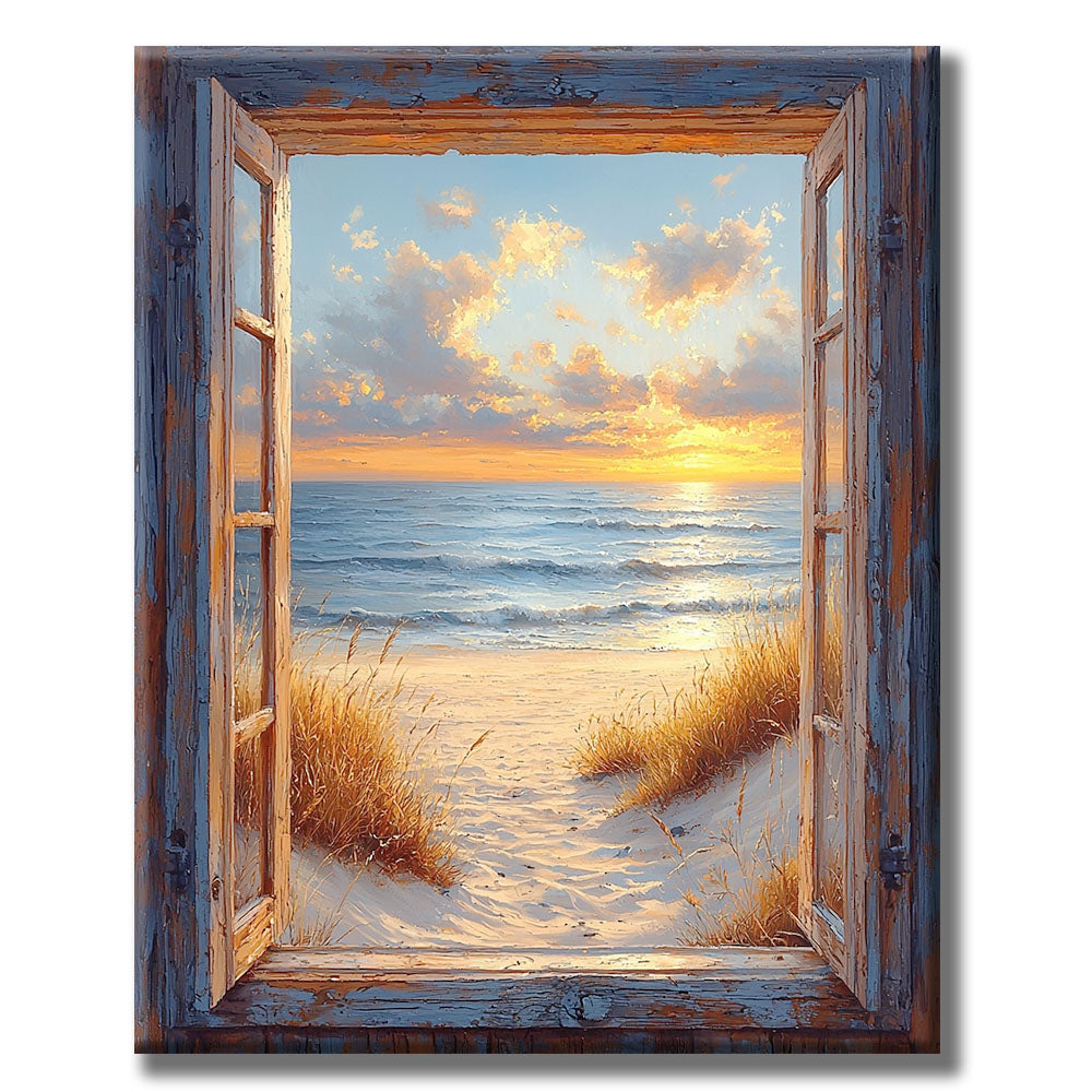Window - to - the - horizon - paint by numbers