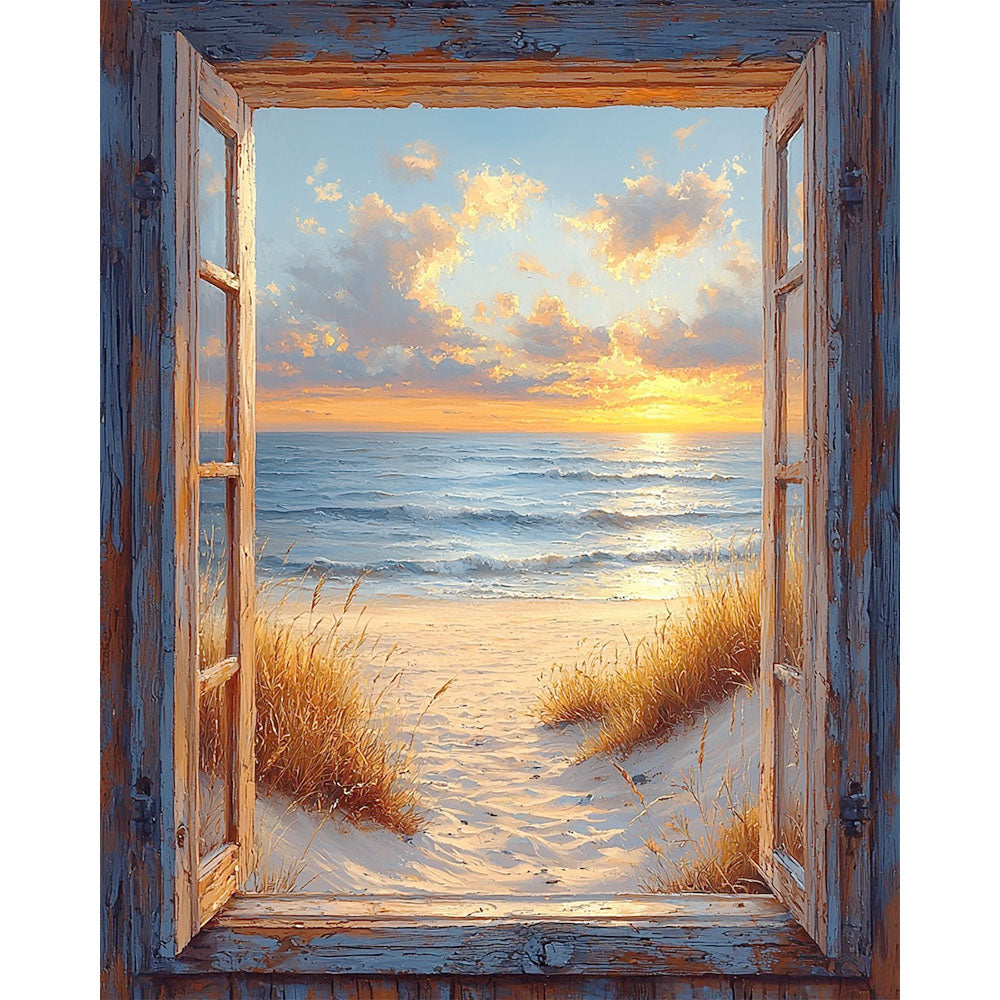 Window - to - the - horizon - paint by numbers