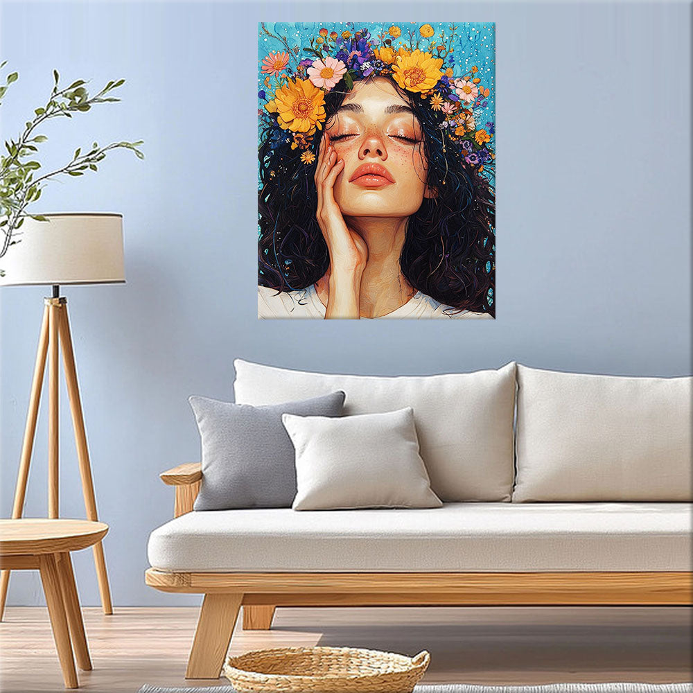 Floral Charm - Paint by Numbers
