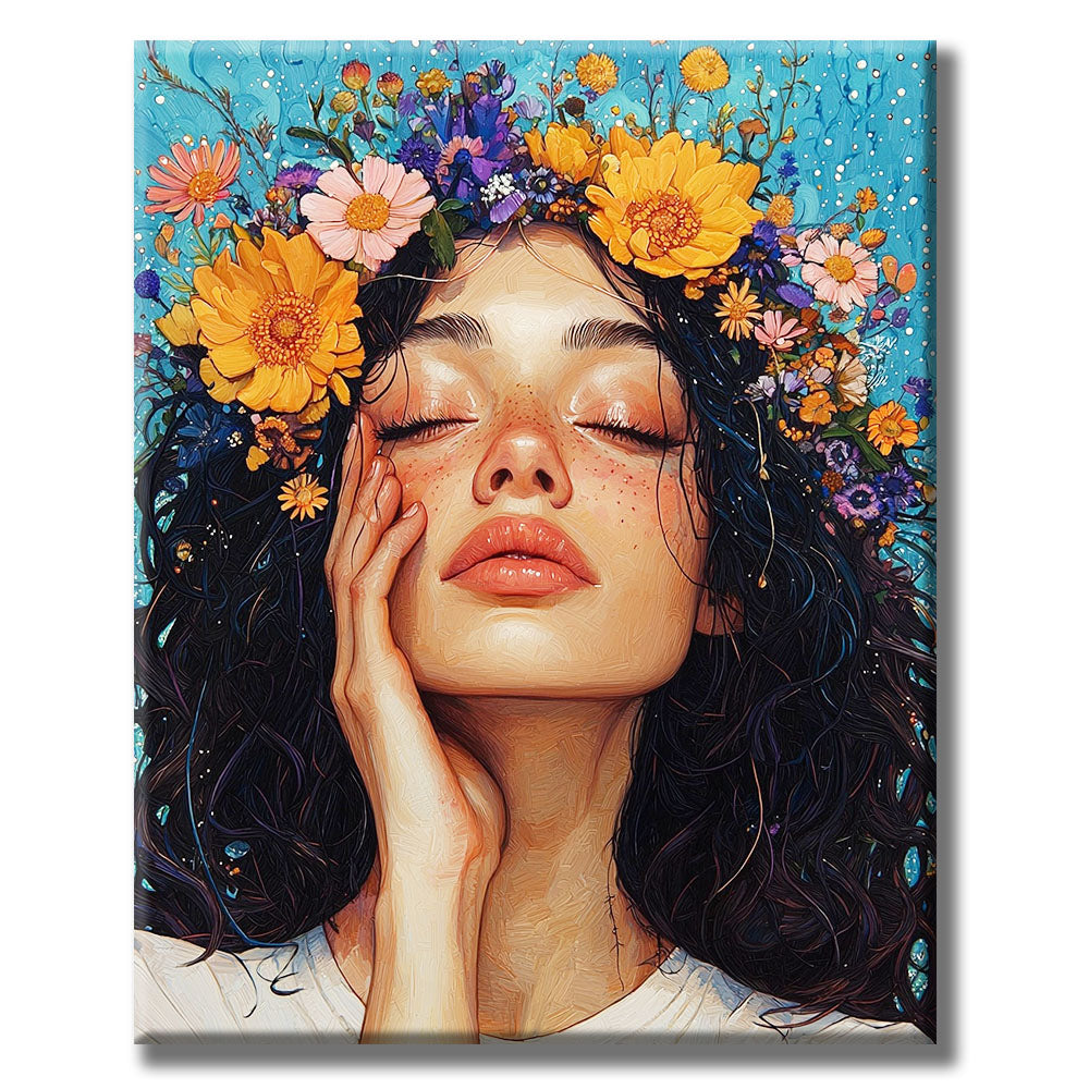 Floral Charm - Paint by Numbers