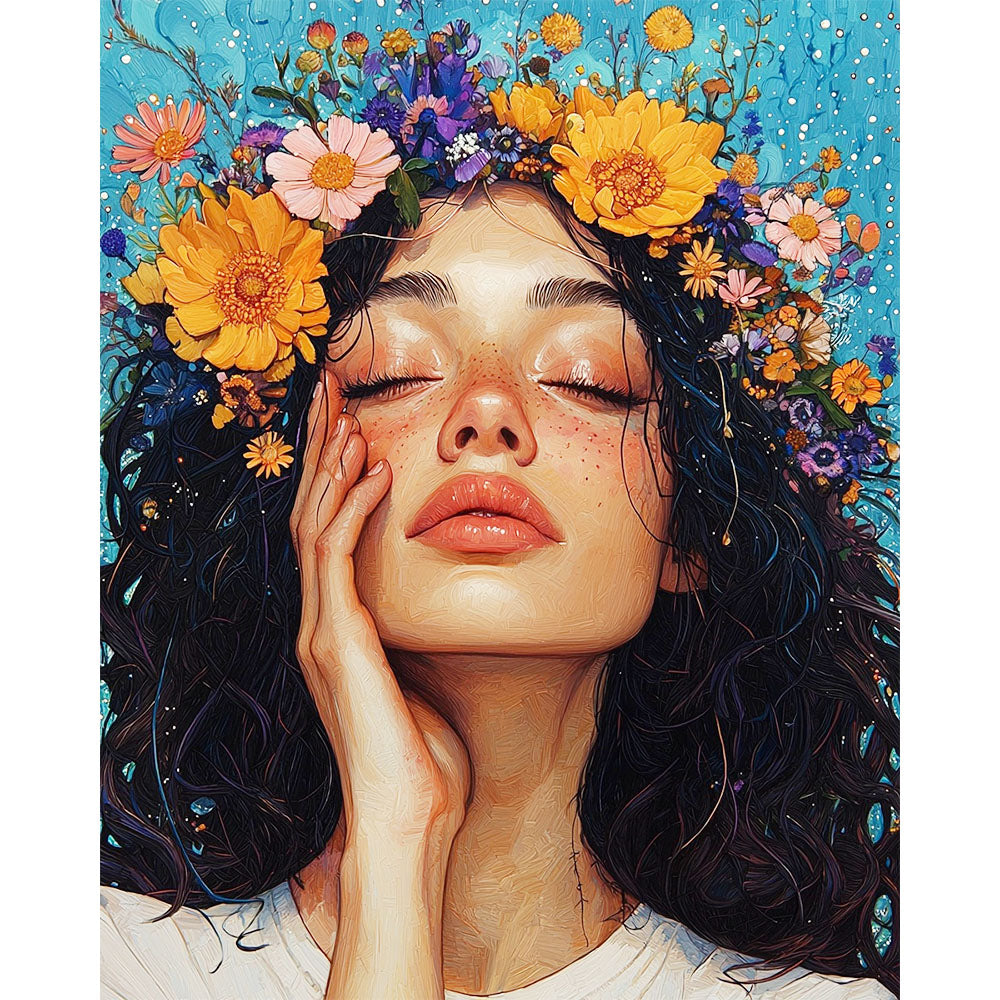 Floral Charm - Paint by Numbers