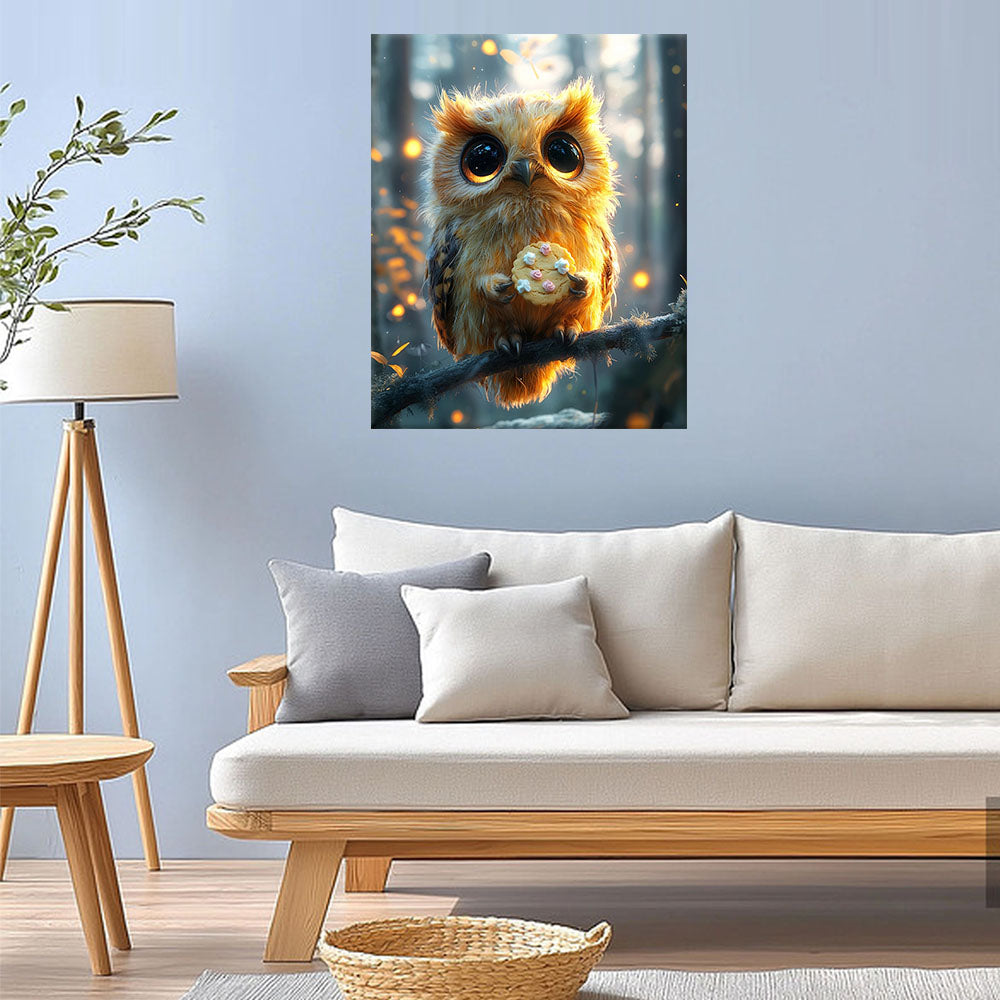 Golden Forest Spirit - Paint by Numbers