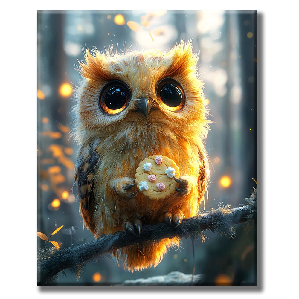 Golden Forest Spirit - Paint by Numbers