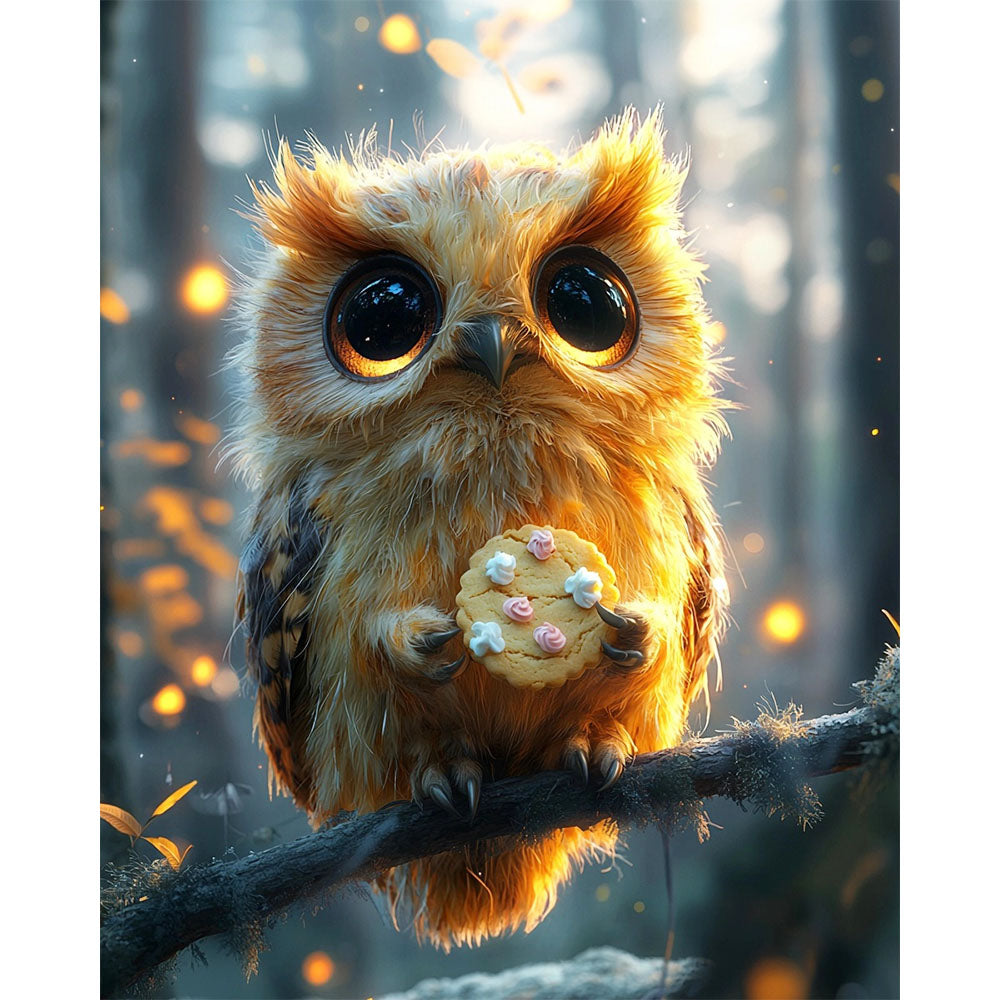 Golden Forest Spirit - Paint by Numbers