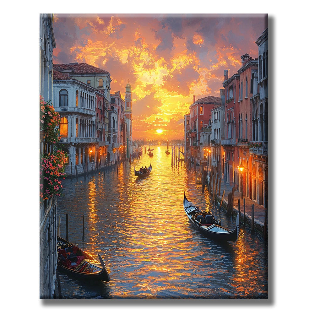 Golden Evening - Paint by Numbers