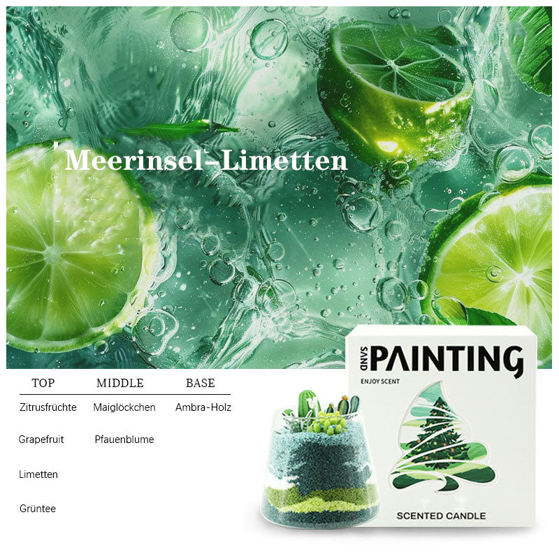 SandDuftKerze DIY‑Kreativset – Dein persönliches Duftkunstwerk