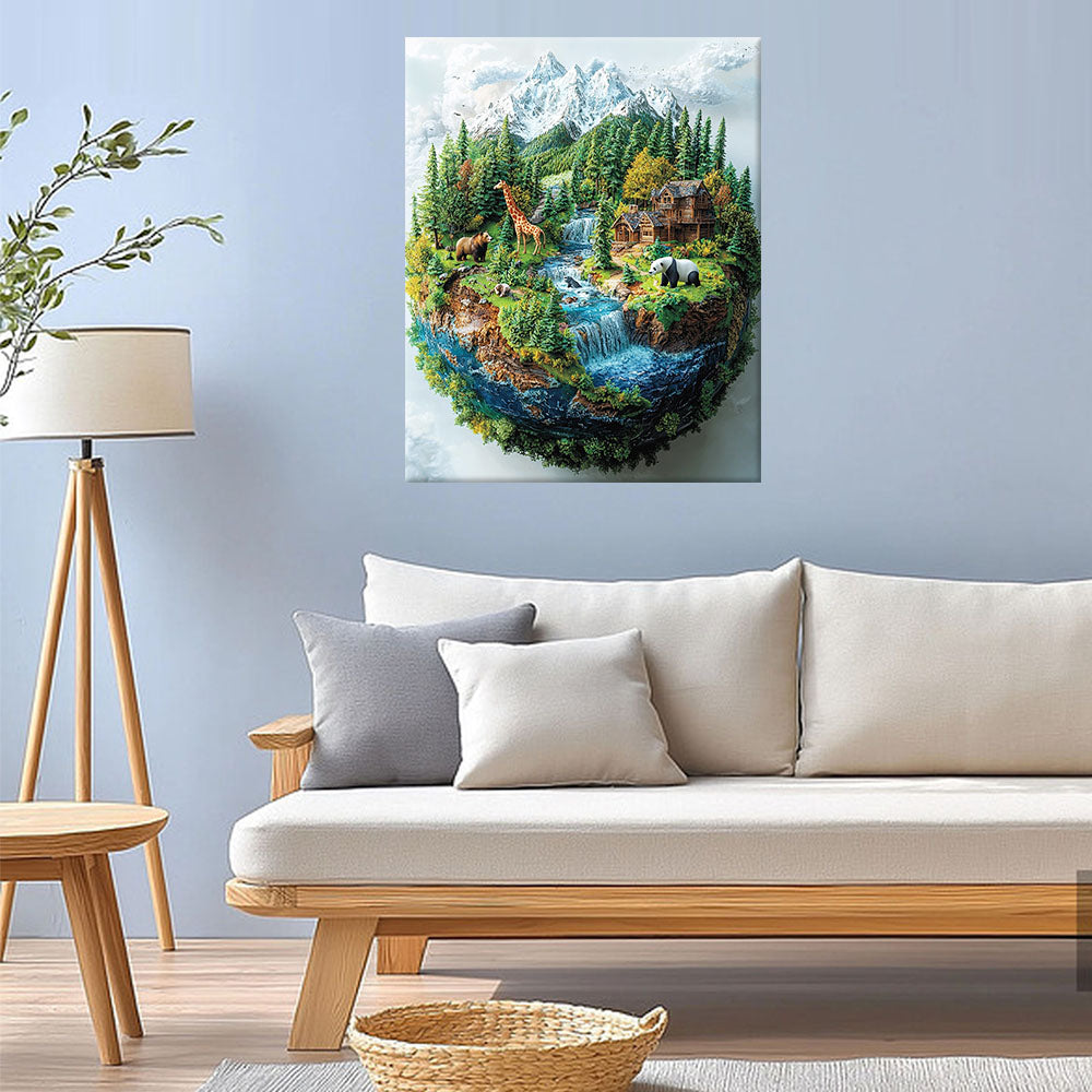 Natural Wonders - Paint by Numbers