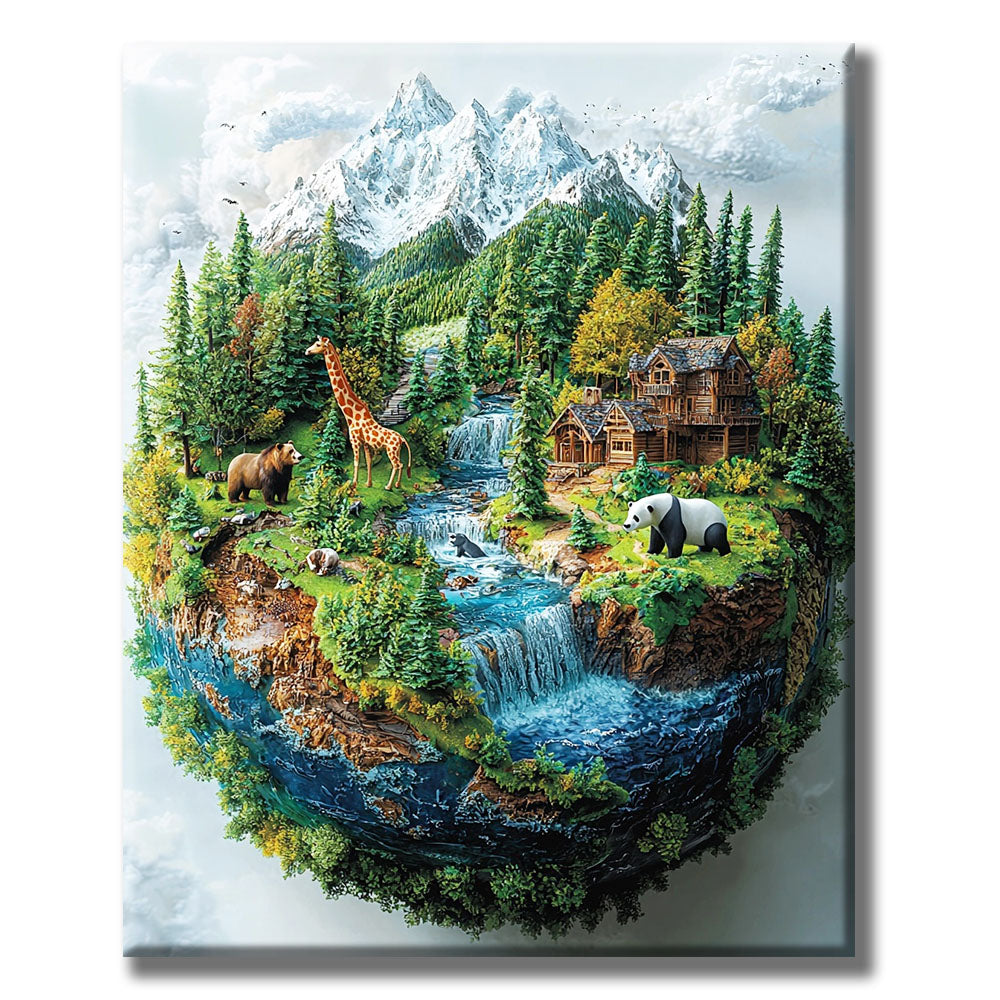 Natural Wonders - Paint by Numbers