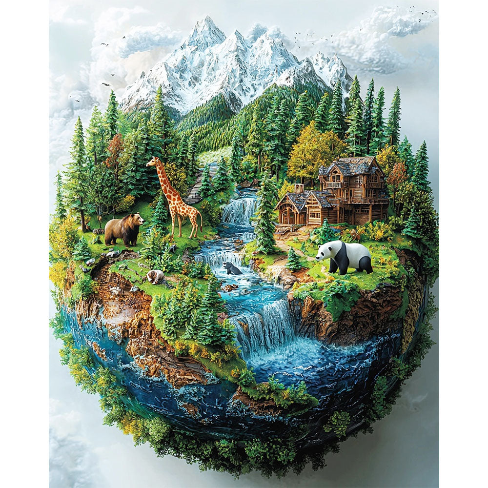 Natural Wonders - Paint by Numbers