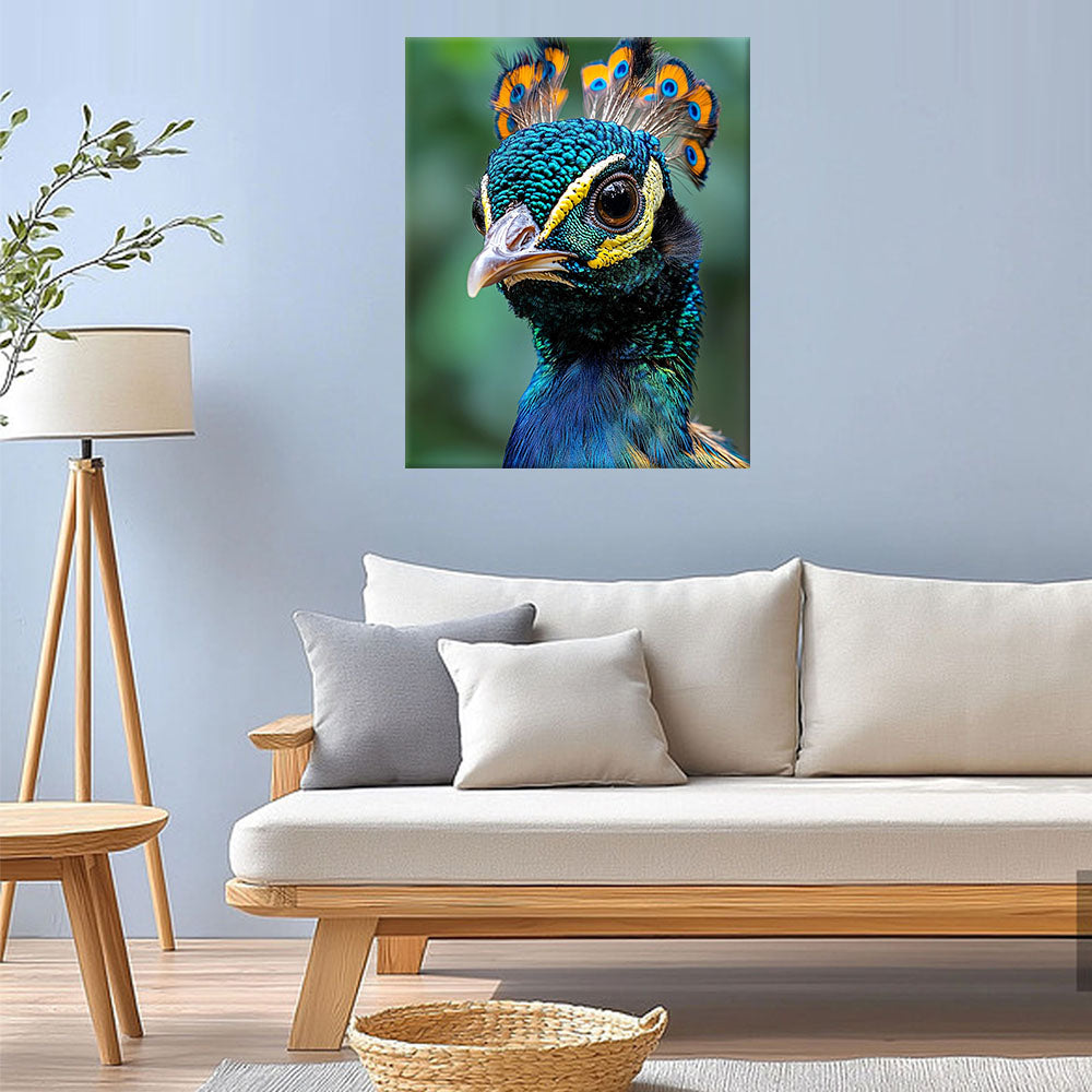 Peacock Beauty - Paint by Numbers