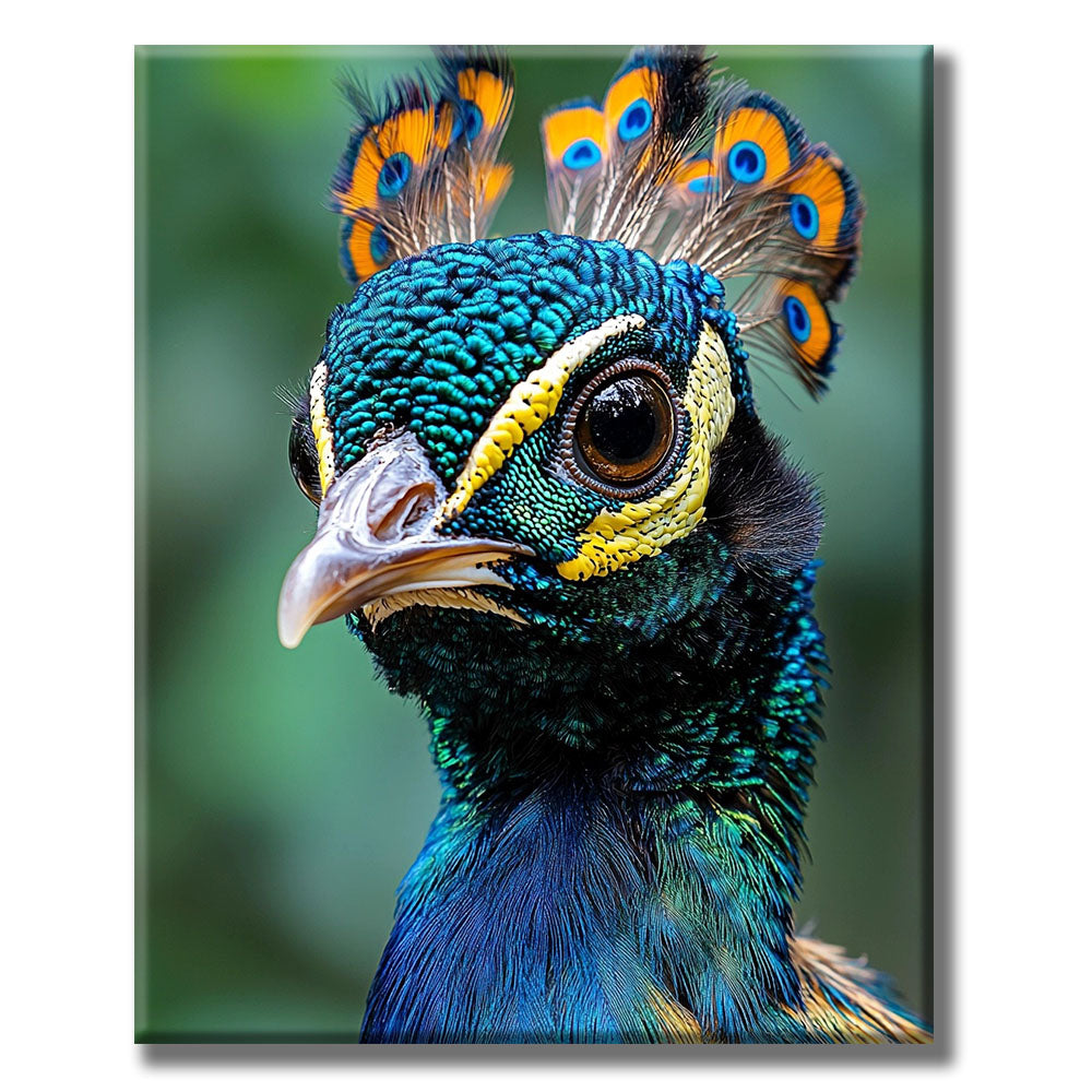 Peacock Beauty - Paint by Numbers