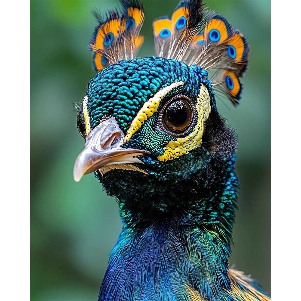 Peacock Beauty - Paint by Numbers
