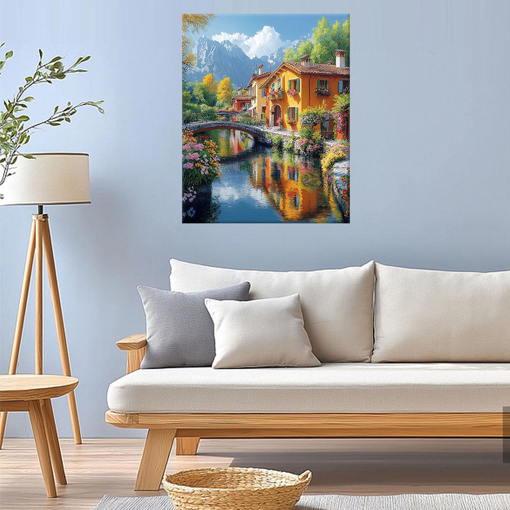 Calm Lake - Paint by Numbers