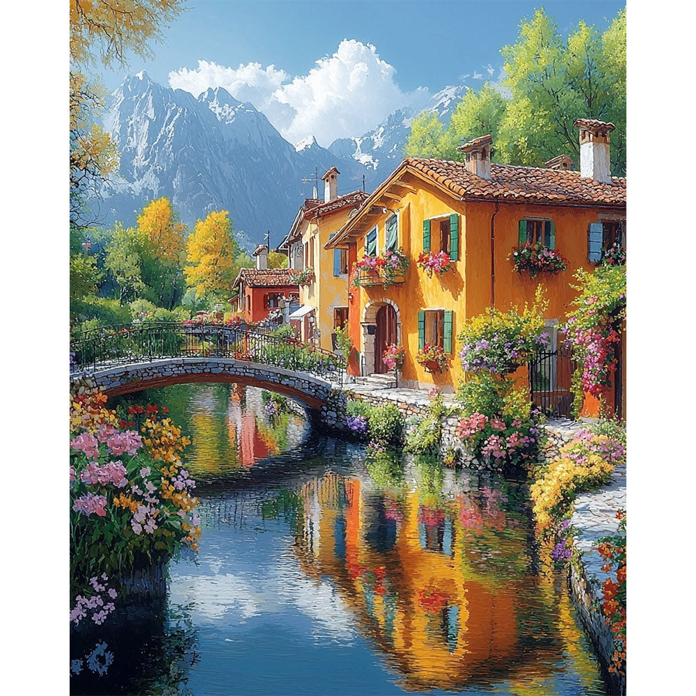 Calm Lake - Paint by Numbers