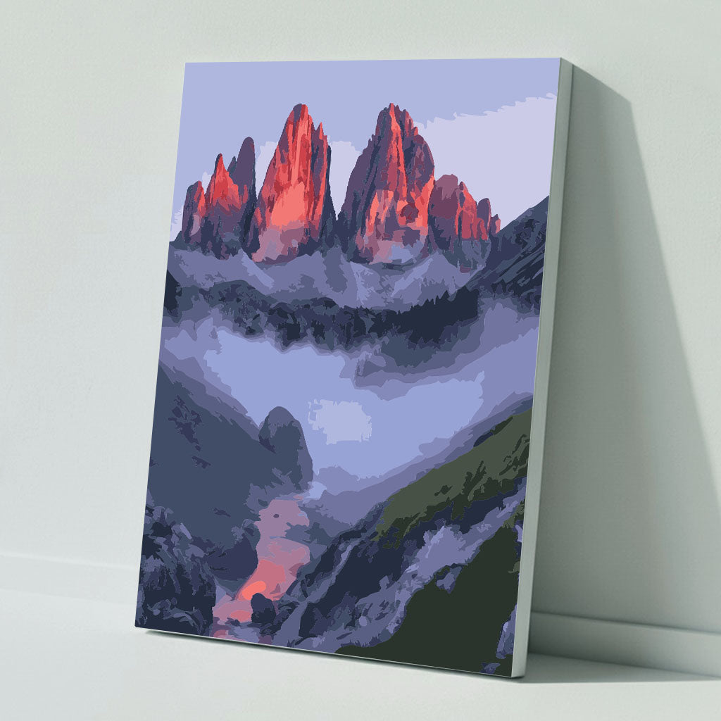 Rolling Hills of Twilight - Paint by Numbers