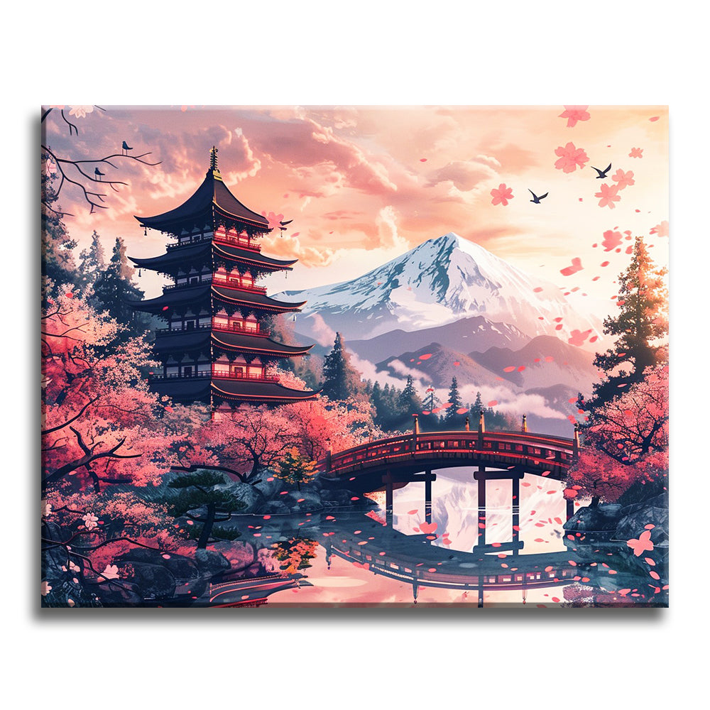 Serene Pagoda Dreams