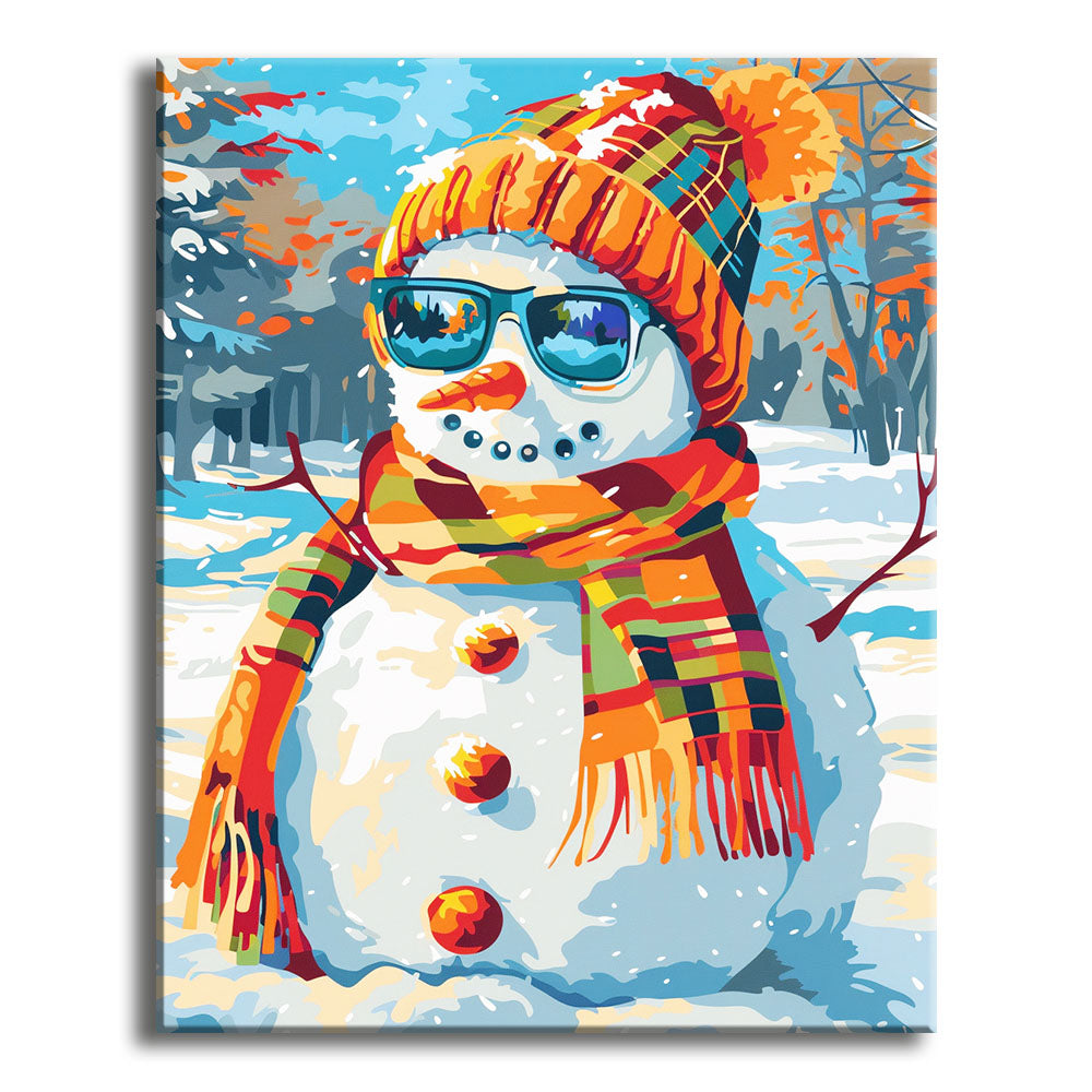 Snow Cool - Paint by Numbers Kit