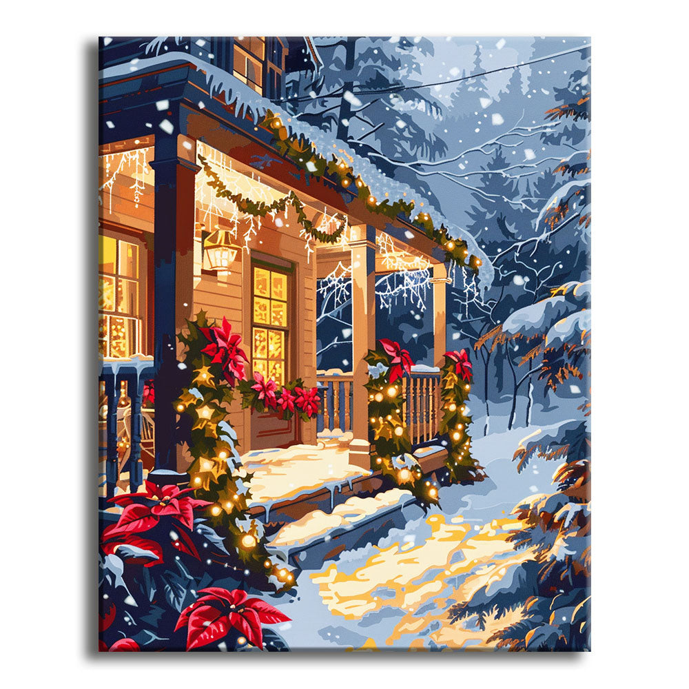 Snowbound Sanctuary - Paint by Numbers Kit