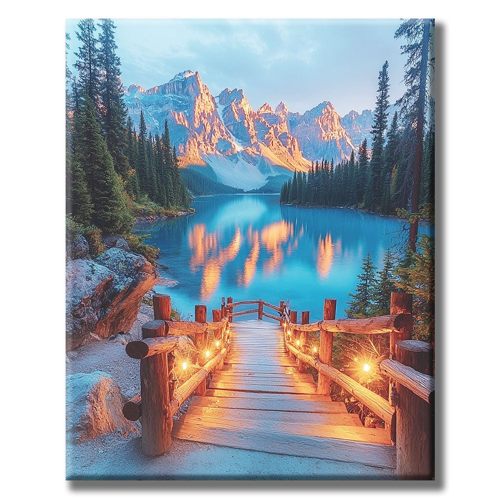 Mirror of the Sky Paint by Numbers