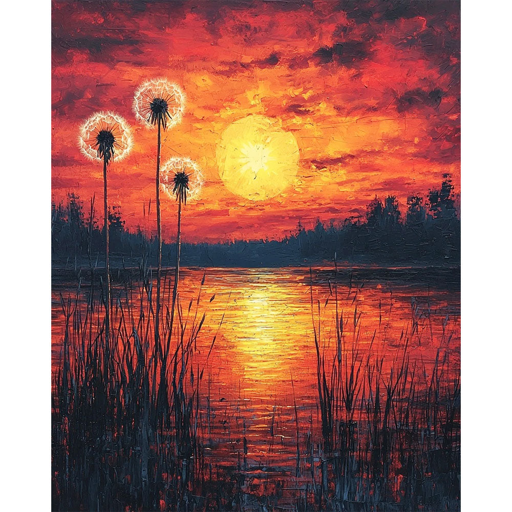 Dance of the Dandelions - Paint by Numbers