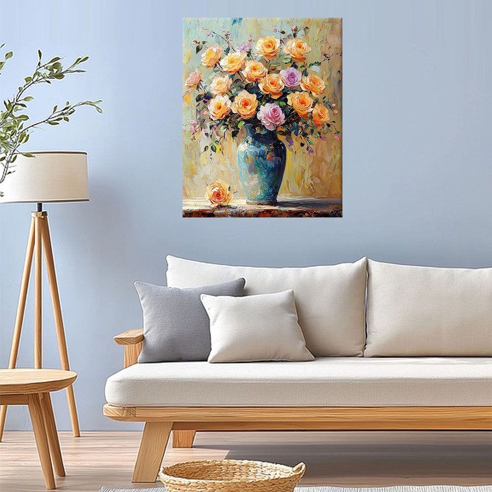 Vase of Spring - Paint by Numbers
