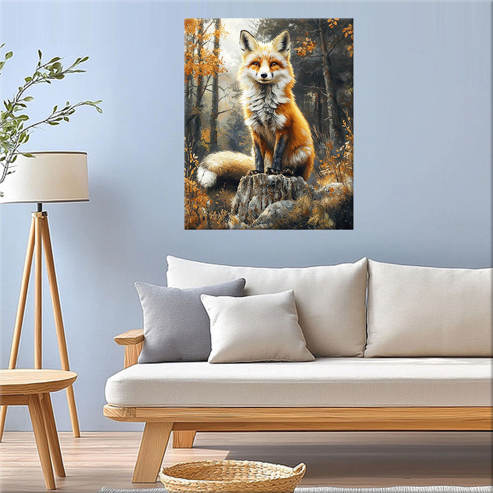 Forest Fox - Paint by Numbers
