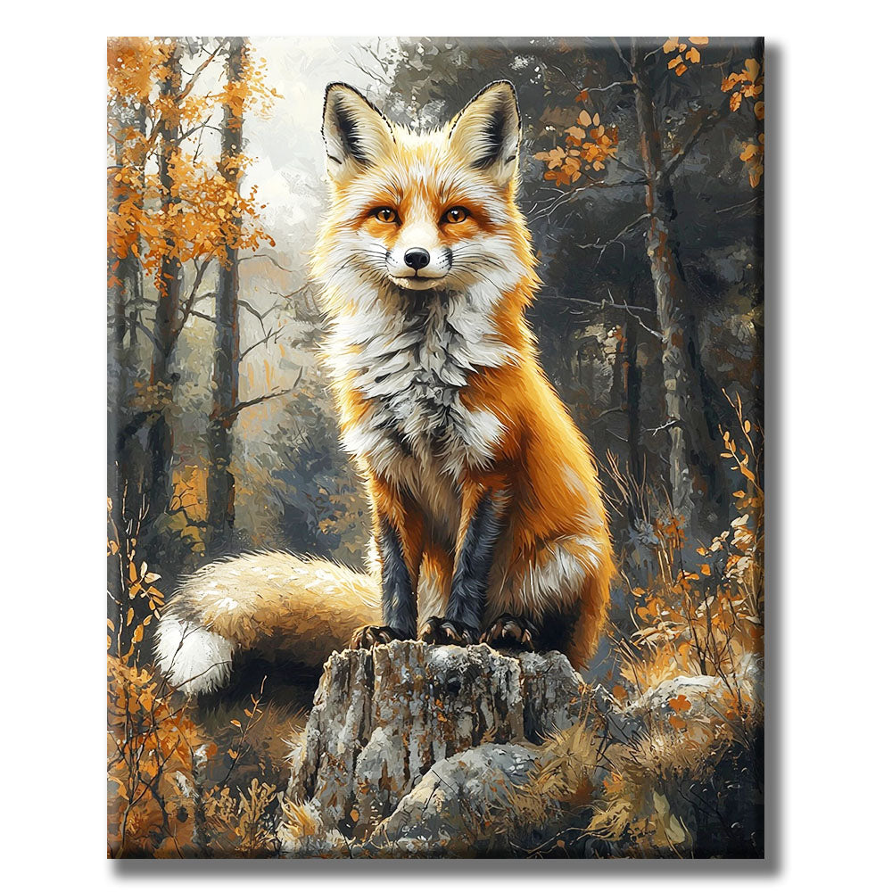 Forest Fox - Paint by Numbers