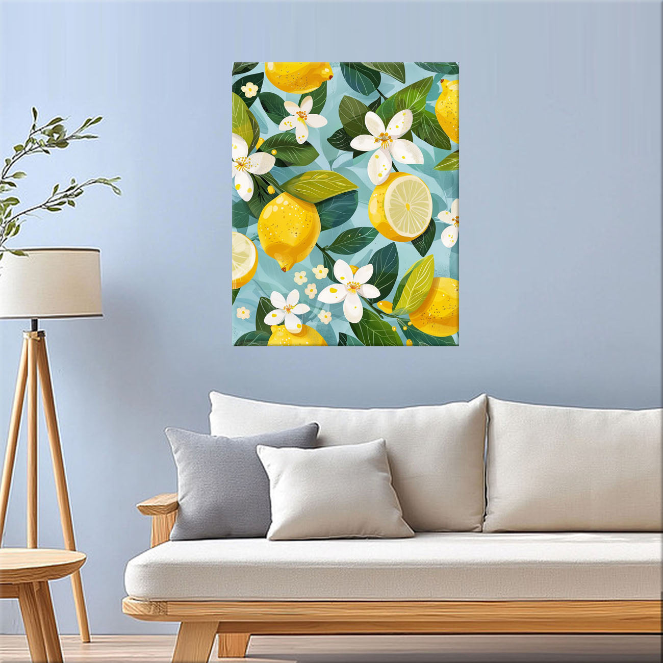 Lemon Leaves - Paint by Numbers