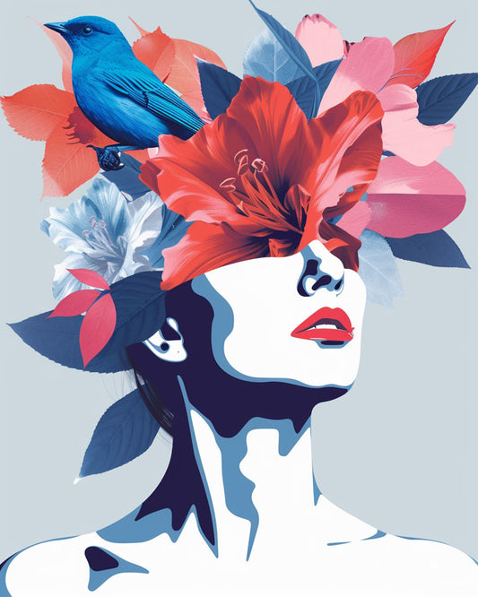 Red Lips - Secret - Paint by Numbers