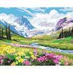 Alpine Bloom - Paint by Numbers Kit