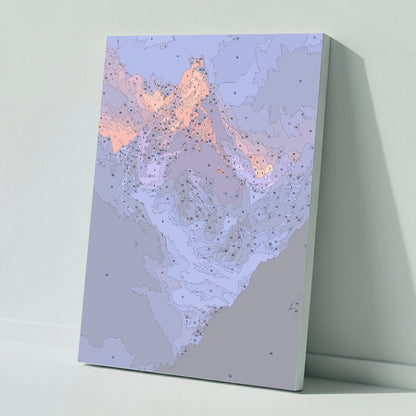 Alpine Fire Sky - Paint by Numbers