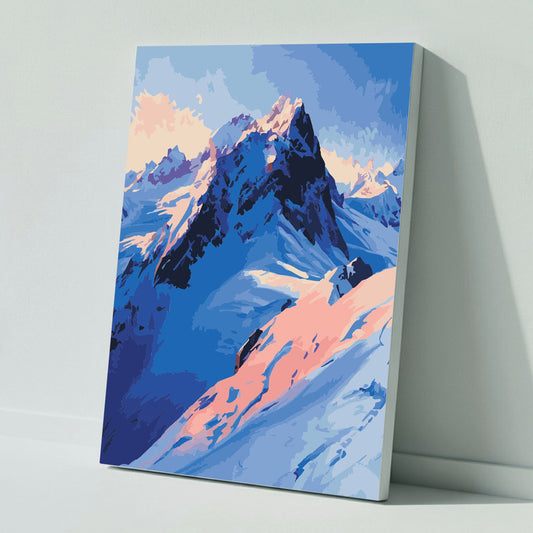 Alpine Sunrise - Paint by Numbers