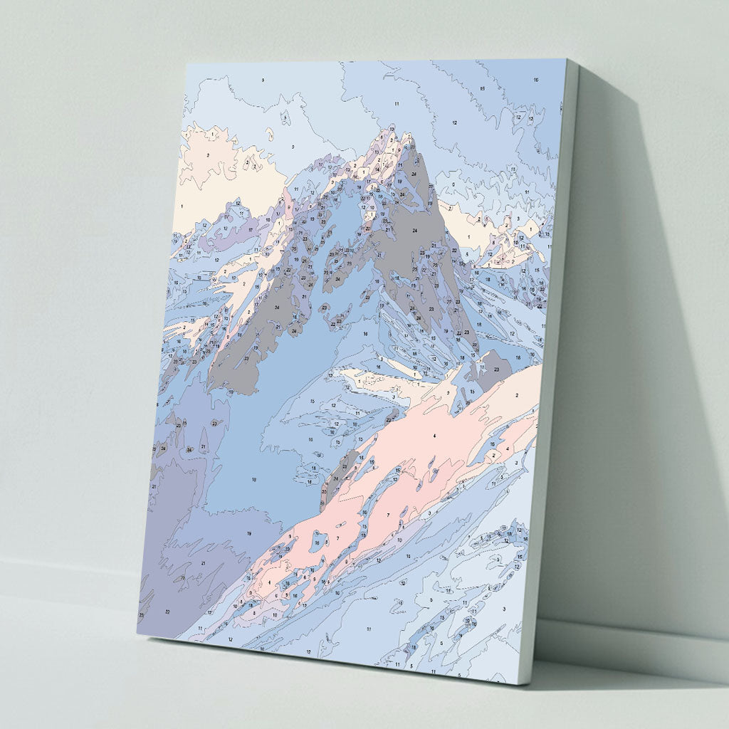Alpine Sunrise - Paint by Numbers