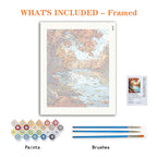 Autumn River Glow - Paint by Numbers Kit