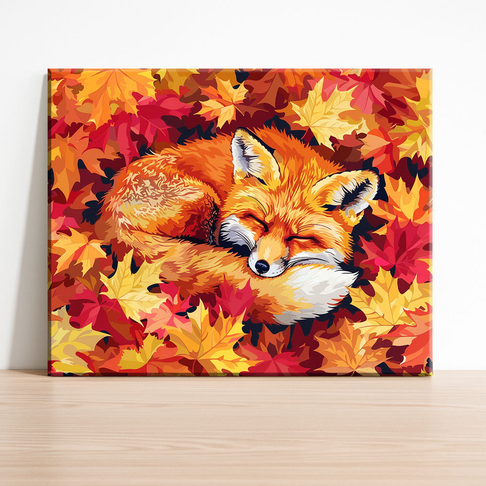 Autumn Slumber - Paint by Numbers Kit