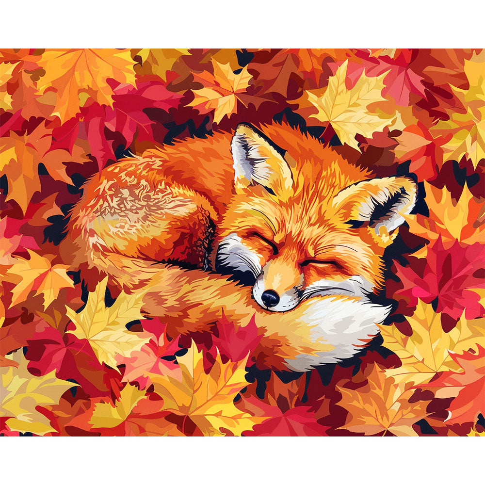 Autumn Slumber - Paint by Numbers Kit